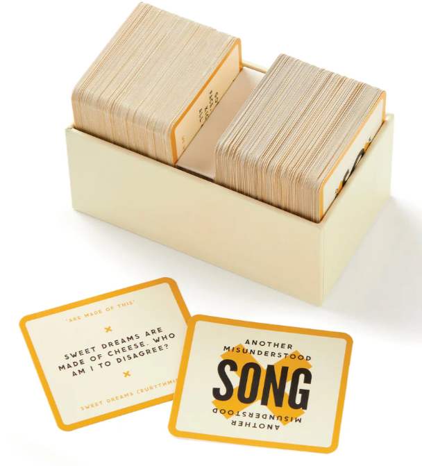 Misunderstood Songs - A Card Game
