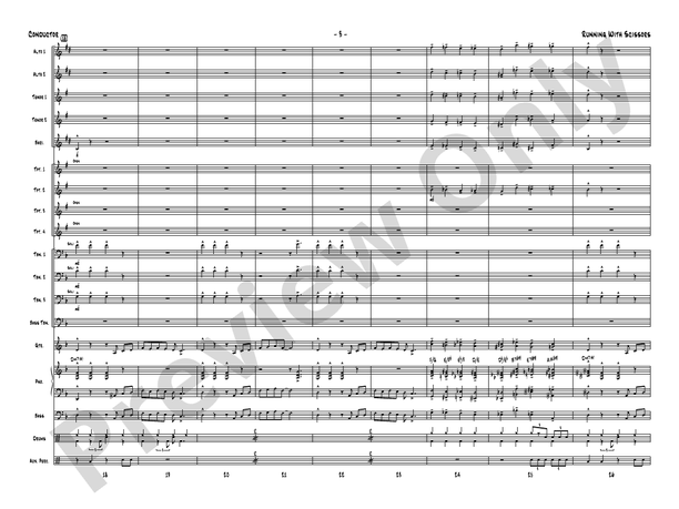 Running with Scissors – Jazz Ensemble Conductor Score & Parts (Digital Download)