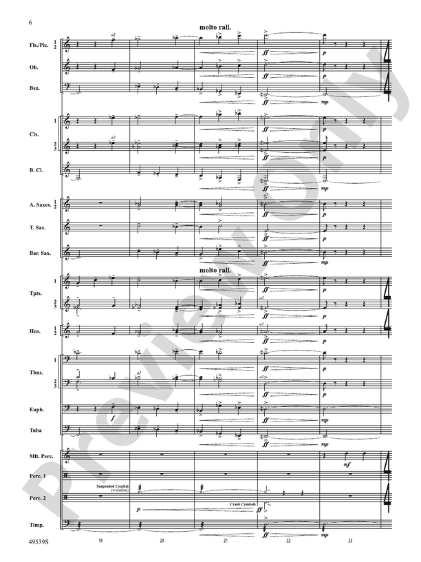 Union Hymn Variants - Concert Band Conductor Score & Parts (Digital Download)