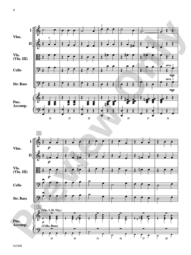 The Wizard of Oz, Suite from – String Orchestra Conductor Score & Parts (Digital Download)