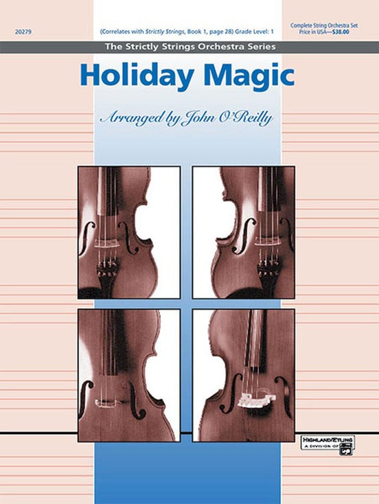 Holiday Magic – String Orchestra Conductor Score & Parts (Digital Download)
