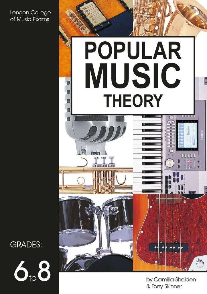 LCME Popular Music Theory Grade 6-8 - Theory Book 9781898466468