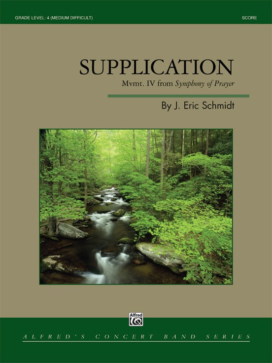 Supplication - Concert Band Conductor Score & Parts (Digital Download)