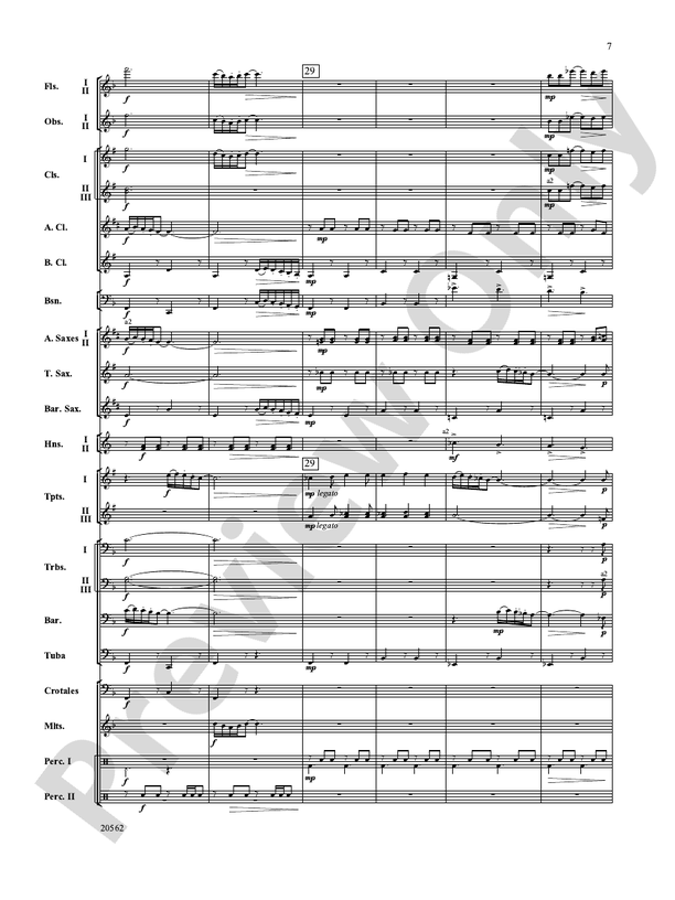 Pablo! - Concert Band Conductor Score & Parts (Digital Download)