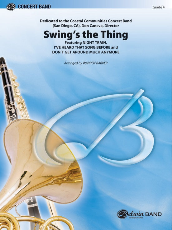 Swingin' Bell Carol - Concert Band Conductor Score & Parts (Digital Download)