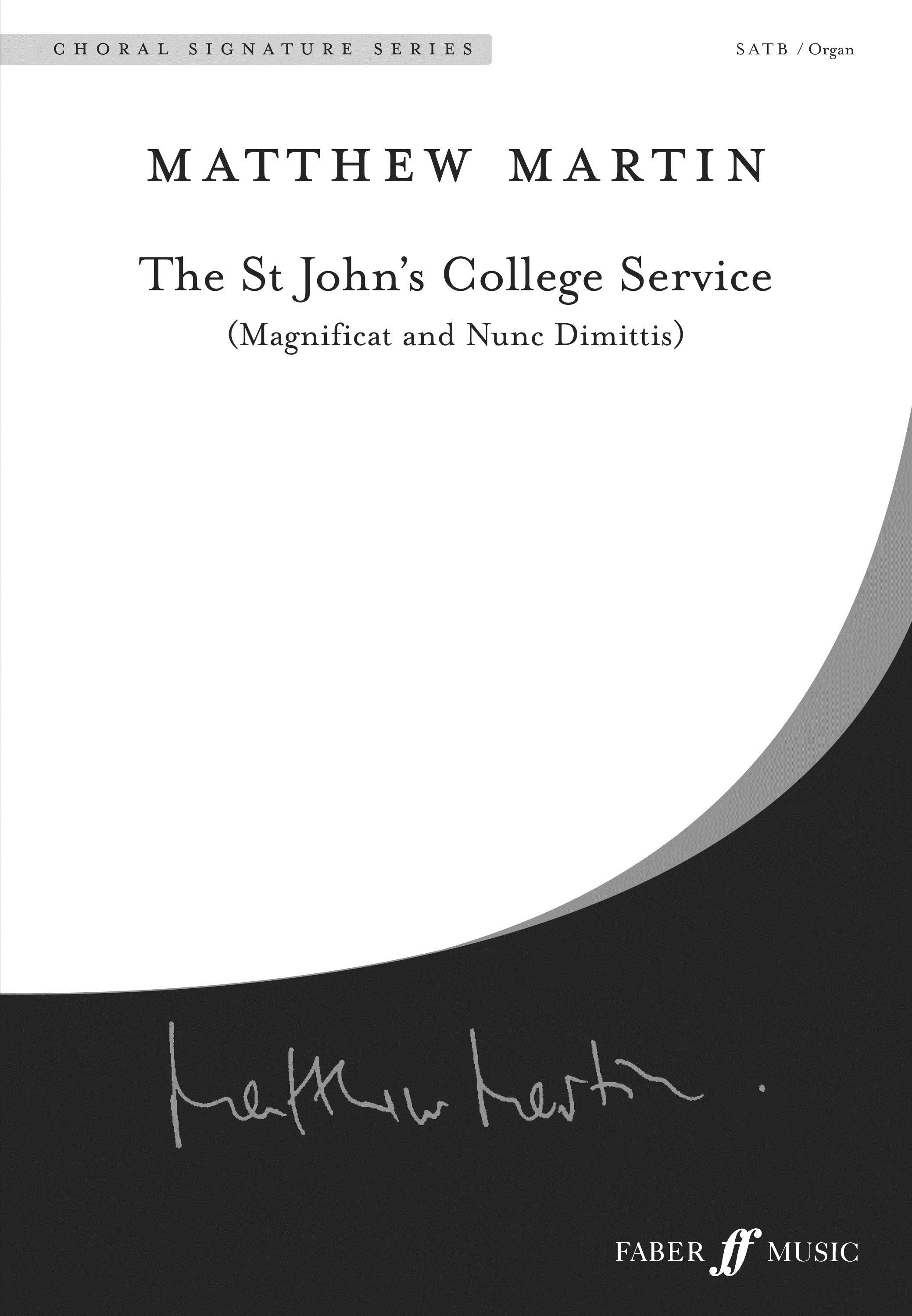 The St John's College Service - SATB Chorus (Digital Download)