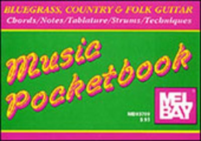 Bluegrass Country And Folk Gtr Pocket Book -