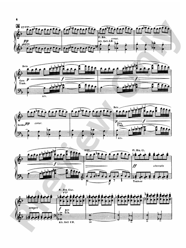 Mussorgsky - A Night on Bald Mountain - Piano Solo (Digital Download)