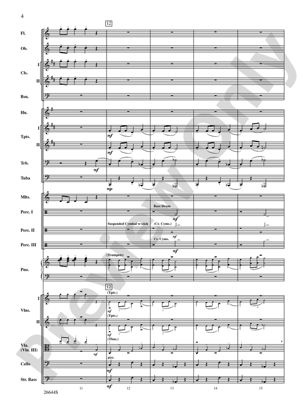 Crazy Daze – Full Orchestra Conductor Score & Parts (Digital Download)