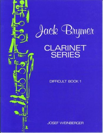 Jack Brymer Clarinet Series 1 Difficult - Clarinet by Brymer Josef Weinberger M570050864