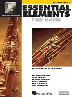 Essential Elements for Band Book 1 - Bassoon/EEi Online Resources by Menghini/Bierschenk/Higgins/Lavender/Lautzenheiser/Rhodes Hal Leonard 862568