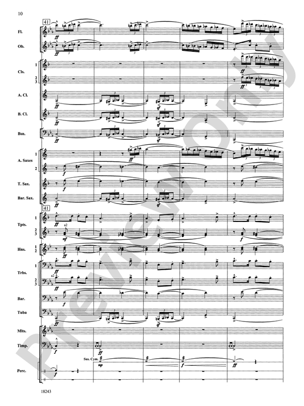 A Longford Legend - Concert Band Conductor Score & Parts (Digital Download)