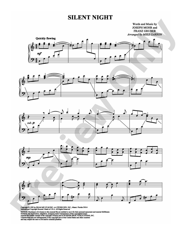 Silent Night - DSM-PS-0006287 - Piano (Digital Download)