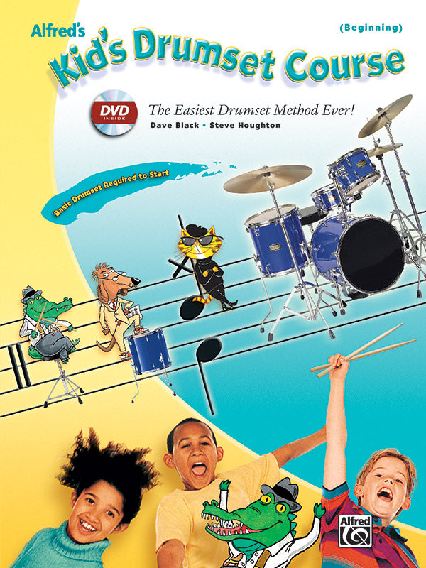 Alfreds Kids Drumset Course Bk/DVD