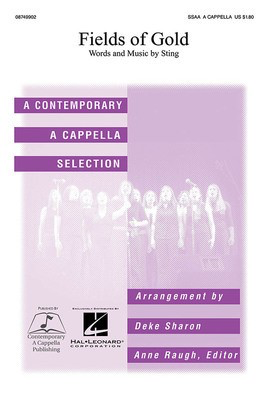 Fields of Gold - Sting - SSAA Deke Sharon Contemporary A Cappella Publishing Octavo