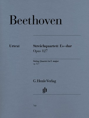 String Quartet in E flat major Op 127 Score/Parts