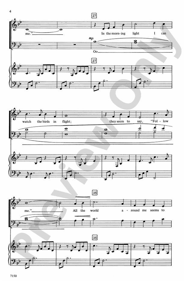 Come Follow Me – SATB Choral Octavo (Digital Download)