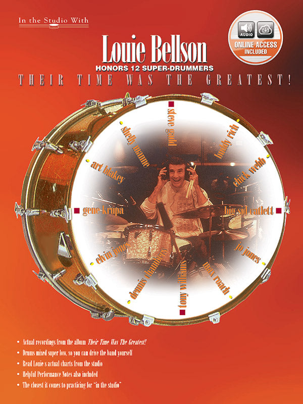 Louie Bellson: Their Time Was the Greatest! Bk/CD