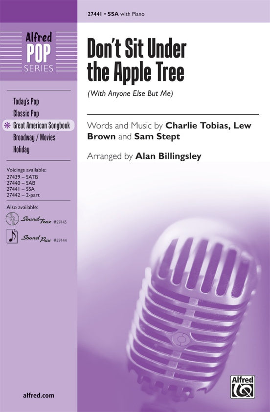 Don't Sit Under the Apple Tree – SSA Choral Octavo (Digital Download)