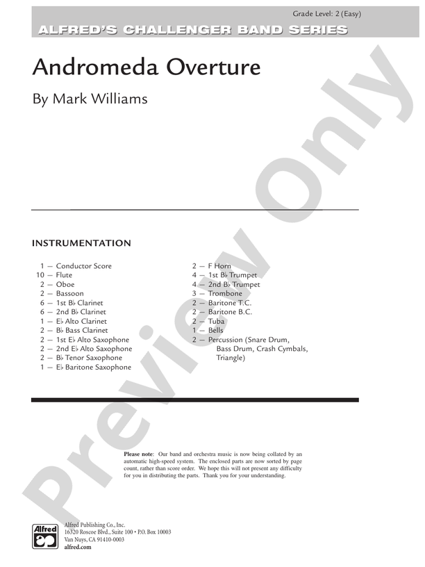 Windsong - Concert Band Conductor Score & Parts (Digital Download)
