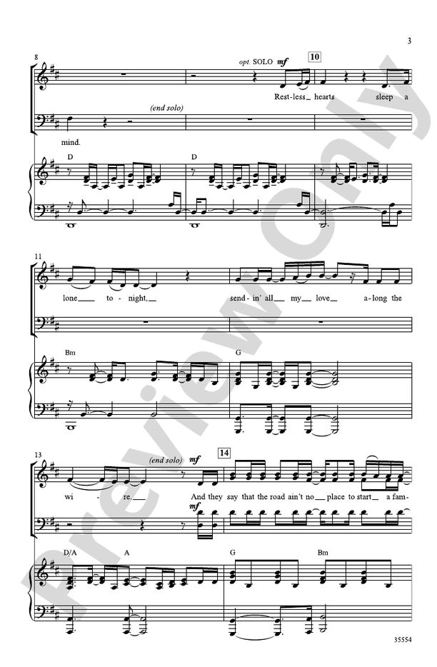 Faithfully – SATB Choral Octavo (Digital Download)