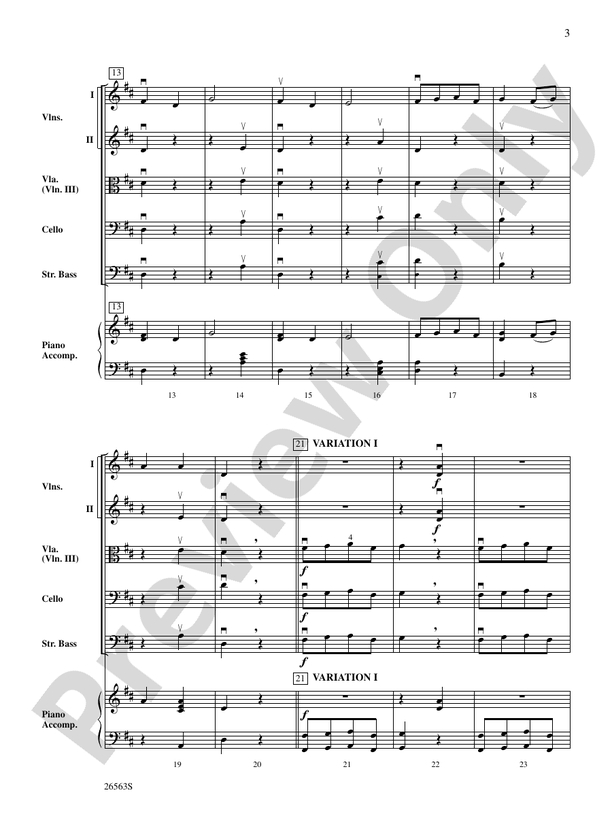 Hey, Shepherds! – String Orchestra Conductor Score & Parts (Digital Download)