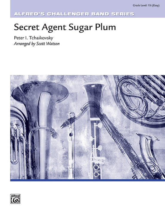 Secret Agent Sugar Plum - Concert Band Conductor Score & Parts (Digital Download)