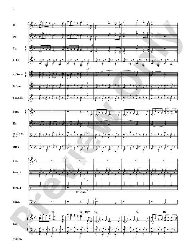 Holiday Cheers - Concert Band Conductor Score & Parts (Digital Download)