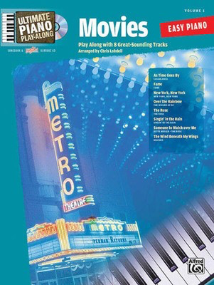 Movies - Ultimate Easy Piano Play-Along Volume 1 - Alfred Music Piano, Vocal & Guitar /CD