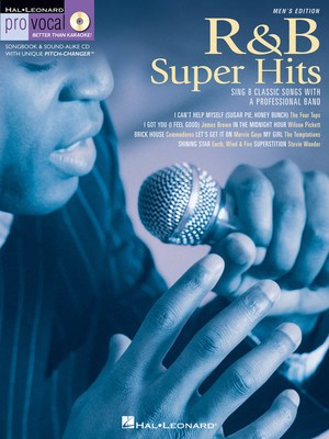 R&B Super Hits - Pro Vocal Men's Edition Volume 6 - Vocal Hal Leonard /CD