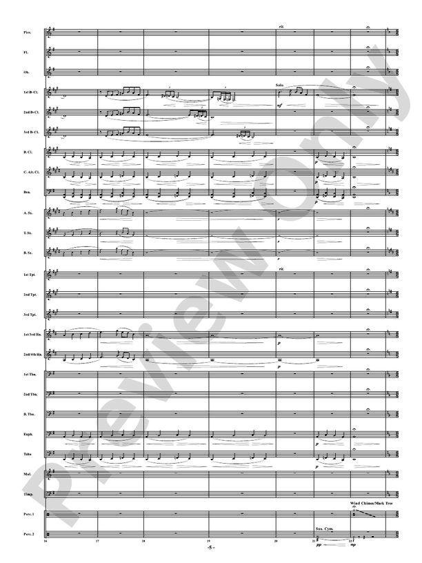 Suite of Appalachian Folk Songs - Concert Band Conductor Score & Parts (Digital Download)