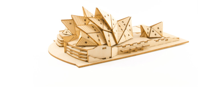 3D Plywood Puzzle The Sydney Opera House