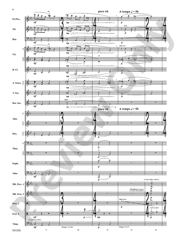 To Light - Concert Band Conductor Score & Parts (Digital Download)