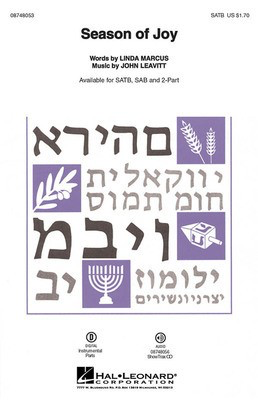 Season of Joy - John Leavitt - SAB Hal Leonard Choral Score Octavo