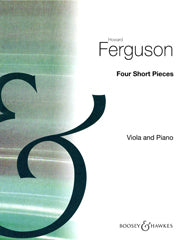 Burlesque from Four Short Pieces for Viola and Piano - Howard Ferguson - Viola/Piano (Digital Download)