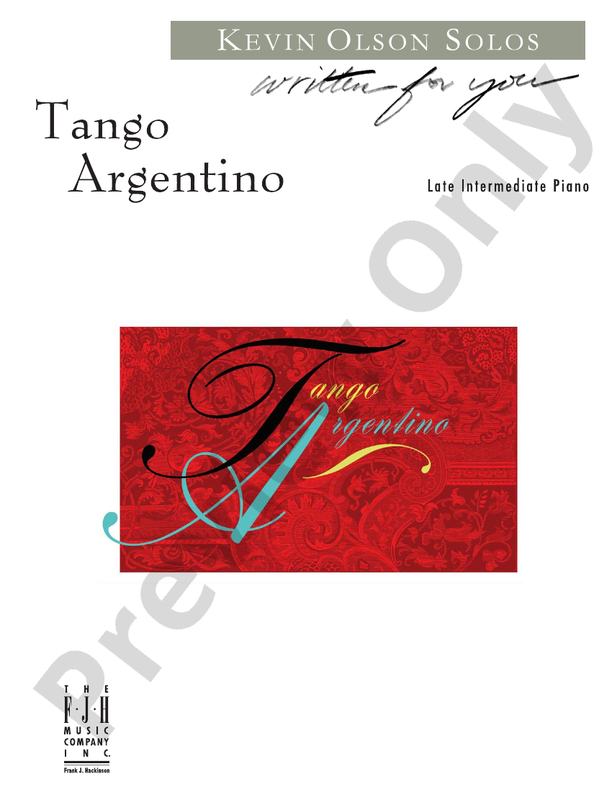 Tango Argentino - Piano (Digital Download)