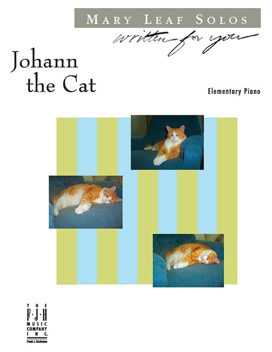 Johann the Cat - Piano (Digital Download)
