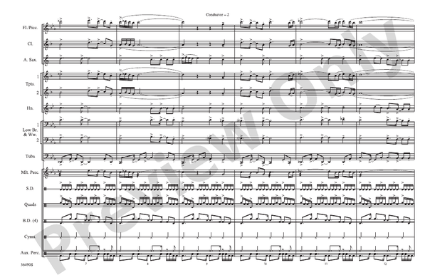 El Gato Caliente – Marching Band Conductor Score & Parts (Digital Download)