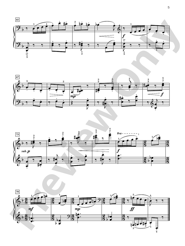 Five-Star Solos, Book 6 - Piano (Digital Download)