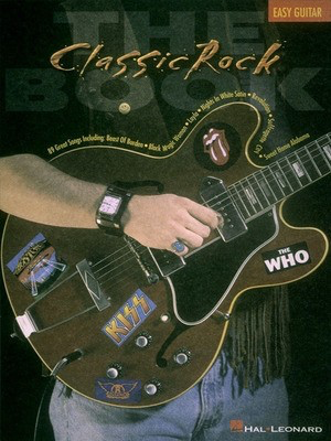 The Classic Rock Book - Guitar Hal Leonard Easy Guitar