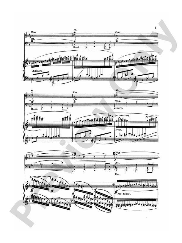 Litolff - Concerto Symphonique, Op. 102 - 2 Piano, 4 Hands (Digital Download)