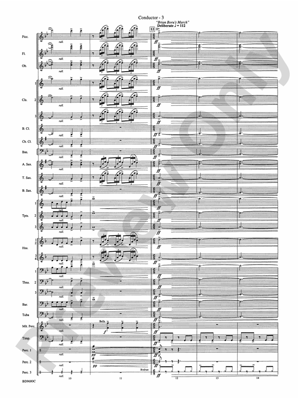 Ireland: Of Legend and Lore - Concert Band Conductor Score & Parts (Digital Download)
