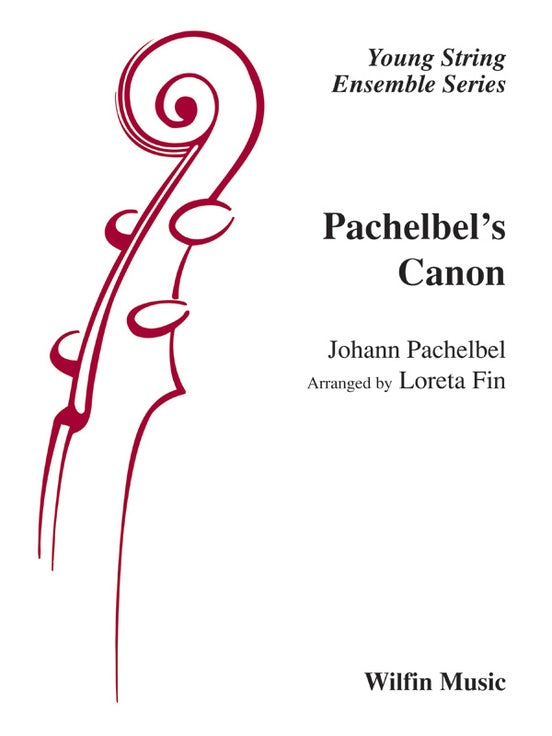 Pachelbel's Canon - Arr. Loreta Fin – String Orchestra Conductor Score & Parts (Digital Download)