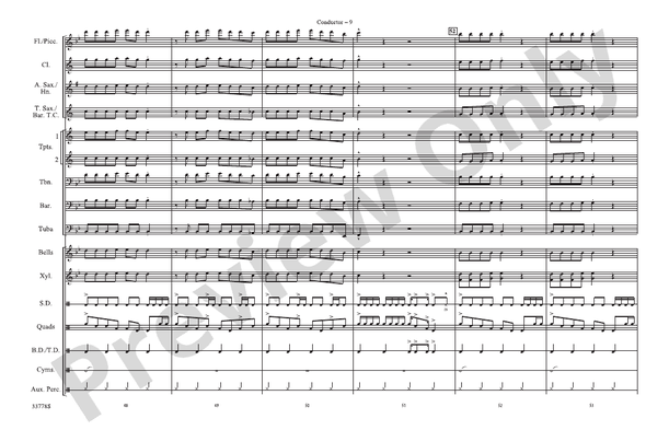 Know Your Enemy – Marching Band Conductor Score & Parts (Digital Download)