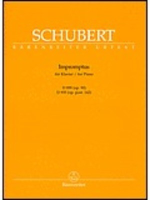 Impromptus Op. 90 D899 Op. post. 142 Post D935 - Franz Schubert - Piano Barenreiter