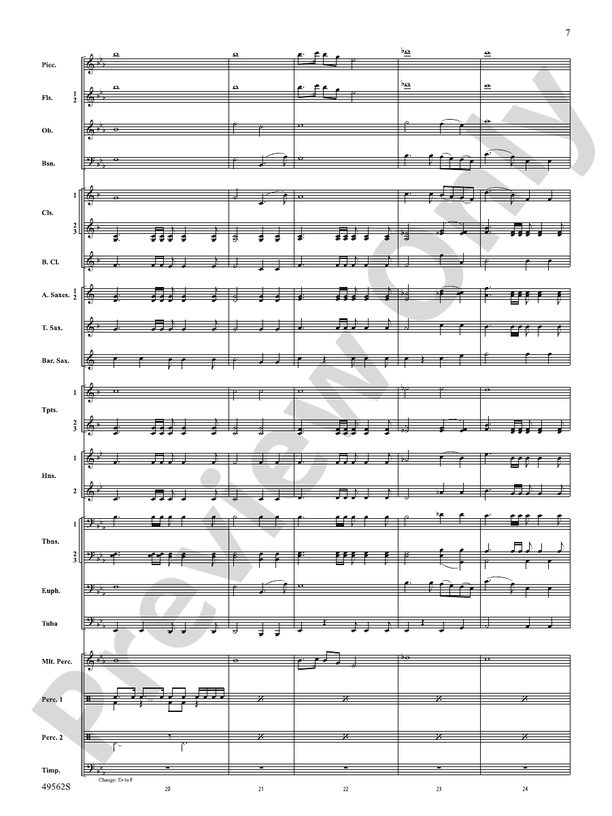 Proudly They Served - Concert Band Conductor Score & Parts (Digital Download)