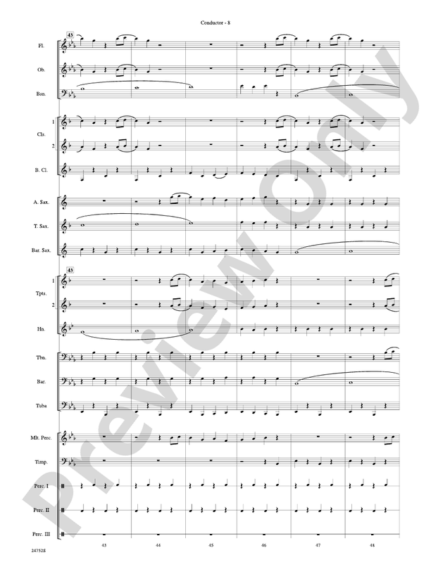 Charlie and the Chocolate Factory, Suite from - Concert Band Conductor Score & Parts (Digital Download)