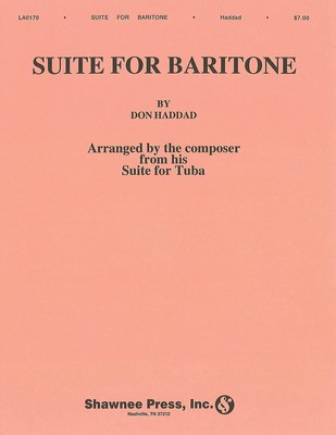 Don Haddad: Suite For Baritone - Baritone|Tuba Hal Leonard Baritone Solo