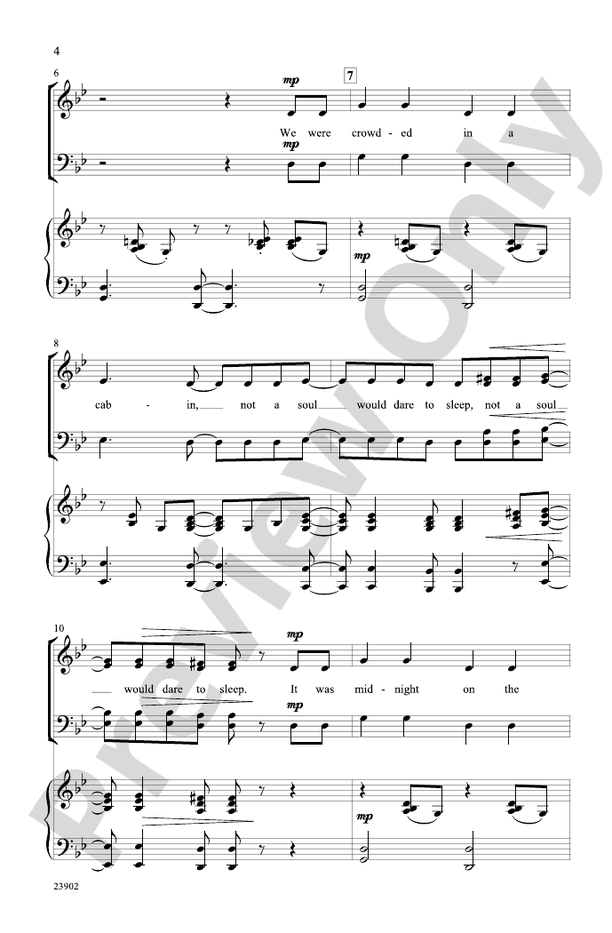 Ballad of the Tempest – SATB Choral Octavo (Digital Download)