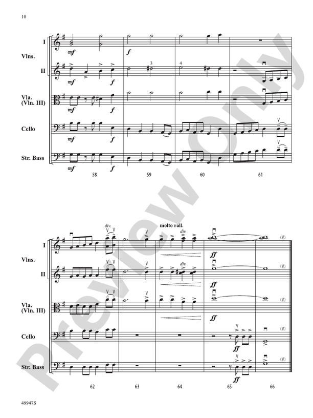 Terra Beata - String Orchestra Conductor Score & Parts (Digital Download)